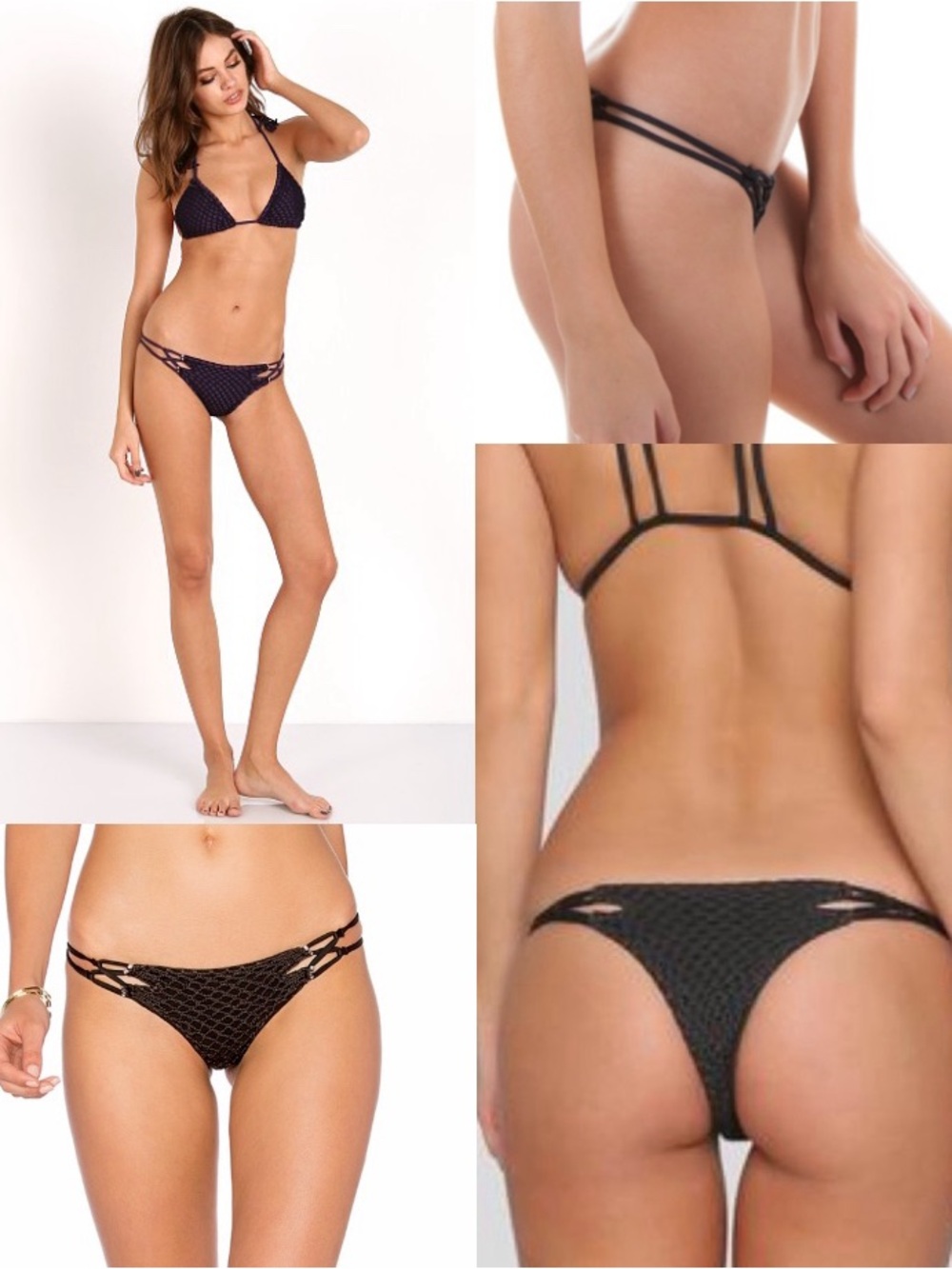 Acacia Swimwear Crochet Molokini Bottoms